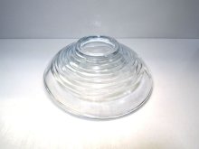他の写真3: ガラス花器　クリア波紋水盤　ＣG-２３