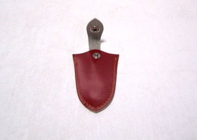 画像5: 本革鋏先サック　赤・濃紺