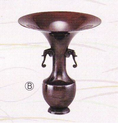 画像1: 銅器　風陽象耳　