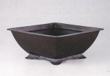 銅器　方形砂鉢