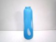 画像4: ガラス花器　G-１１２　ライトブルー長瓶型 (4)