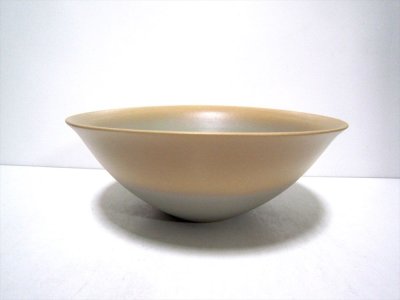 画像2: 特-３０６　ベージュ１０号丸碗型鉢　