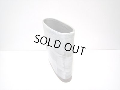 画像6: 特-３４５　手造り白刷毛目７.５号流円