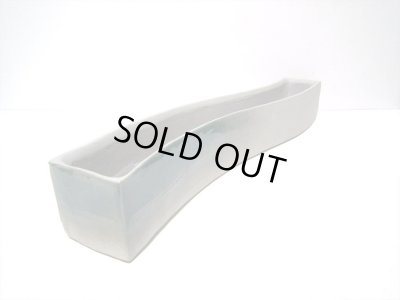 画像6: 手作りウエーブ短冊形花器　T-２７-４