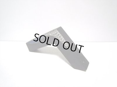 画像5: 一品作　黒変形Ｌ字花器（縦横兼用）　T-２７-１６