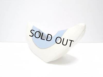 画像8: 特-３６２　手造り変型舟型花器　