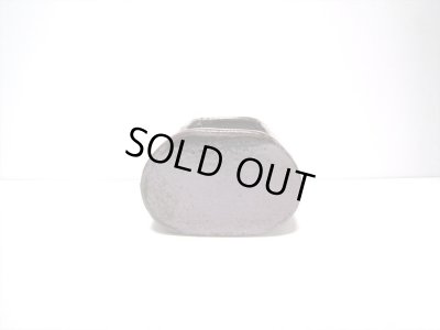 画像5: 特-３９３　手造りアメ茶俵型５号小型花器