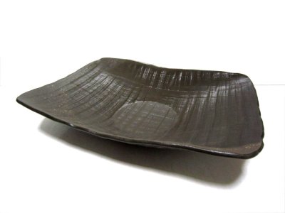 画像6: 特-４２５　１３号鉄色布目角型水盤