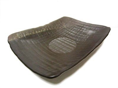 画像4: 特-４２５　１３号鉄色布目角型水盤