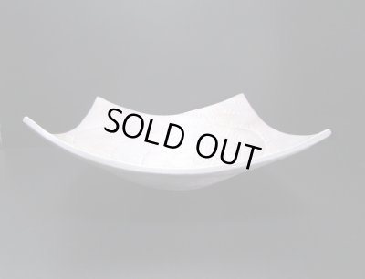 画像8: 手造り　白釉渦紋正角鉢　T-２８-２９