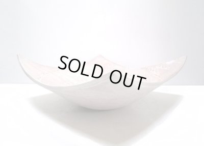 画像5: 手造り　白釉渦紋正角鉢　T-２８-２９