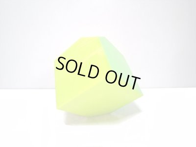 画像6: アクリル花器　サイコロ型　イエロー　AC-２２