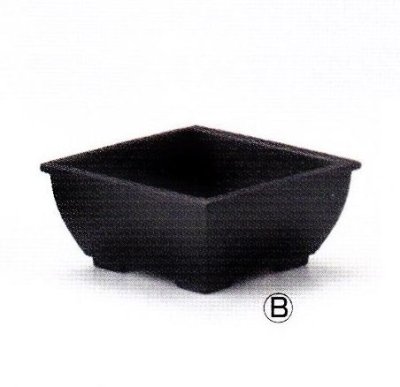 画像1: アルミ合金　４.５寸角砂鉢　　