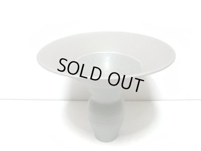 画像6: 特-４６５　グレイ長カブラ型花器