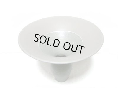 画像7: 特-４６５　グレイ長カブラ型花器