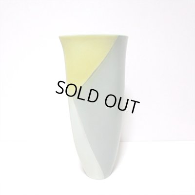 画像7: 特-４５９　グリーングレイ舟型立華瓶