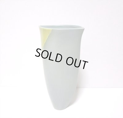 画像3: 特-４５９　グリーングレイ舟型立華瓶