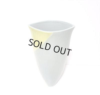 画像8: 特-４５９　グリーングレイ舟型立華瓶