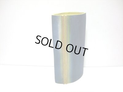 画像7: 特-４７２　手作り濃紺角形合わせ花器