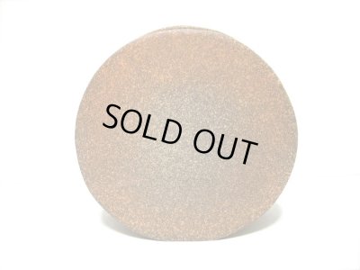 画像6: 特-４７６　手作り赤茶サメ肌丸太鼓型花器