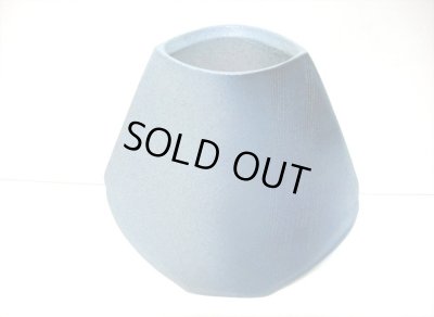 画像8: 特-４７４　手作りブルー楕円末広花器