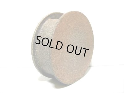 画像5: 特-４７６　手作り赤茶サメ肌丸太鼓型花器