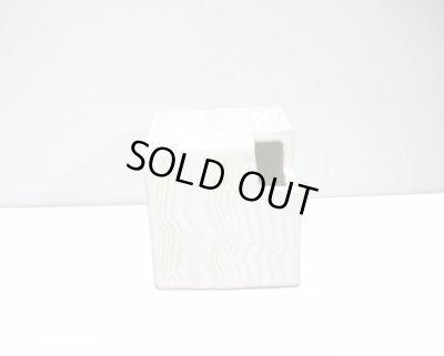 画像5: 白釉キューブ花入　T-２９-１