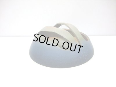 画像4: 手造り 紺ボカシ半球形変型　T-２９-８