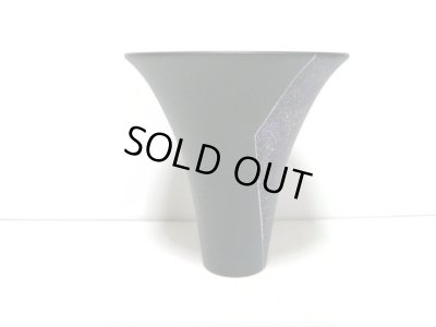 画像3: 黒６.５号丸反型生花・立花花器　T-２９－９