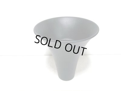 画像5: 黒６.５号丸反型生花・立花花器　T-２９－９