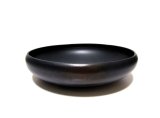 黒１１.５号丸碗型オモト鉢　T-２９－１９