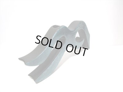 画像5: 一品作　黒変型ブリッジ型３口花器　T-２９-２７