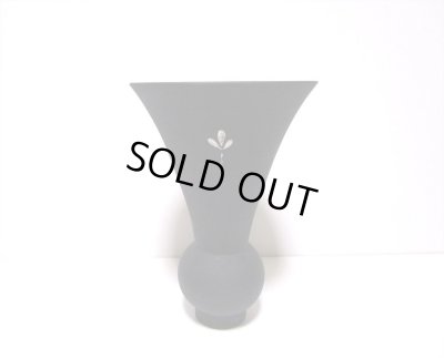 画像6: 一品作　黒たて花下蕪型花器　T-２９－４３