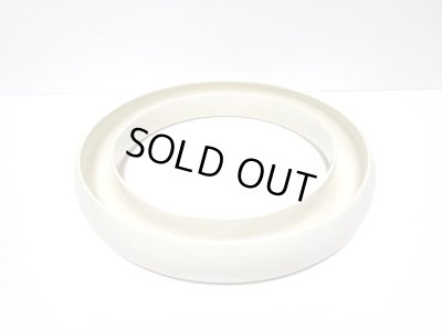 画像5: 特-４８２　手造りクリームドーナツ型１１.５号丸水盤　