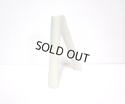 画像6: 特-４９０　逆Ｖ型花器クリーム/グリーン