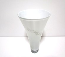他の写真1: ガラス花器　涼４-６　白水仙型