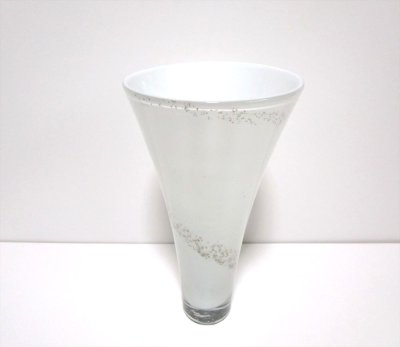 画像4: ガラス花器　涼７-４１　白水仙型