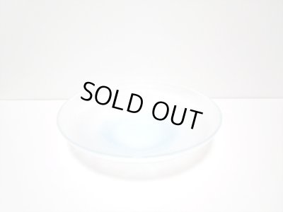 画像4: ガラス花器　９-５０７　クラウド水盤（小）　スカイブルー