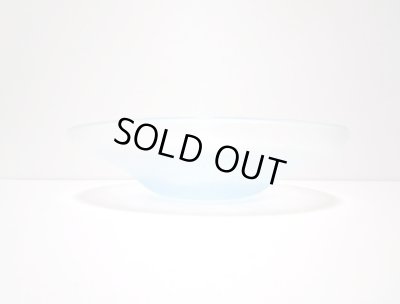 画像5: ガラス花器　９-５０７　クラウド水盤（小）　スカイブルー