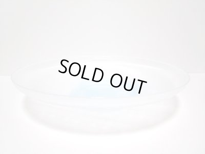 画像6: ガラス花器　９-５０８　クラウド水盤（大）　スカイブルー