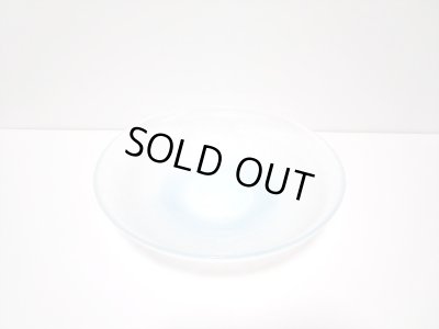 画像7: ガラス花器　９-５０７　クラウド水盤（小）　スカイブルー