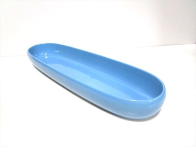 画像3: ブルー艶１５号流線水盤　T-２９－４５Ｂ