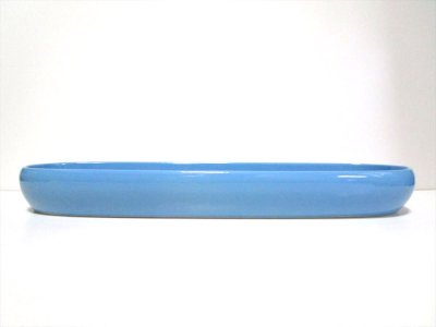 画像7: ブルー艶１５号流線水盤　T-２９－４５Ｂ