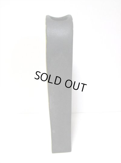 画像10: 一品作　黒/黄釉 角丸型長花器　T-２９-５９