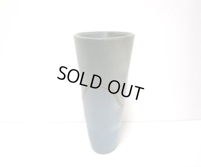 画像8: 特-５１１　作家物手作りモスグリーン生花・立花花器