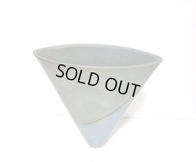 画像5: 特-５１１　作家物手作りモスグリーン生花・立花花器