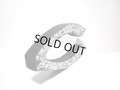 画像3: 一品作　黒変型Ｕ型２口花器　T-２９-６５