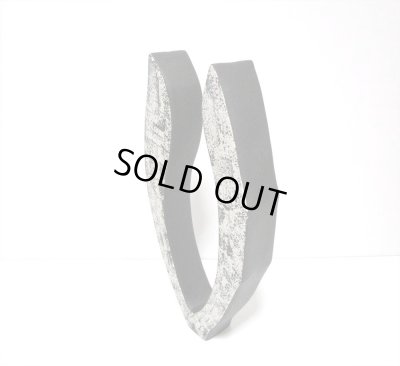 画像10: 一品作　黒変型Ｕ型２口花器　T-２９-６５