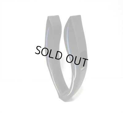 画像8: 一品作　黒変型Ｕ型２口花器　T-２９-６５