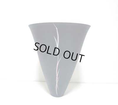 画像3: 一品作　藍色７号丸鉢草紋　T-２９－６９